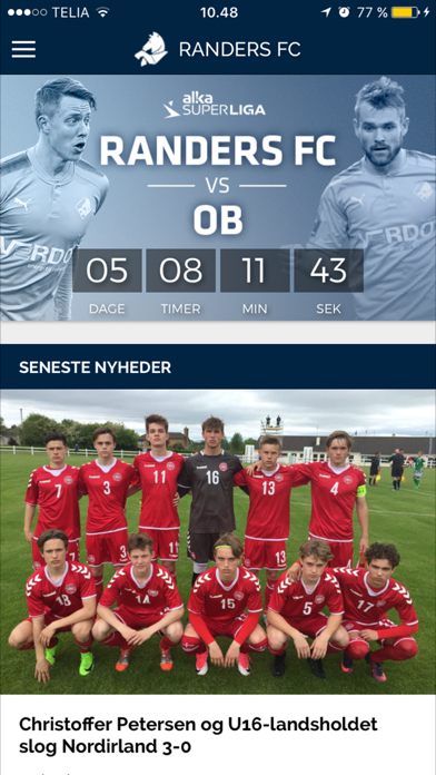 Randers FC - RFC Screenshot