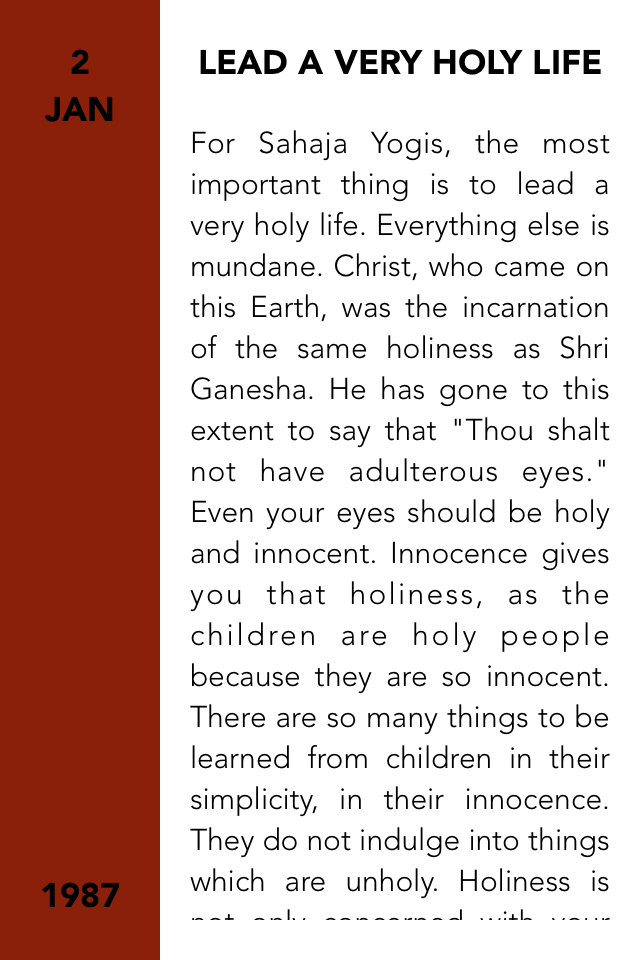 Every Day with Shri Mataji