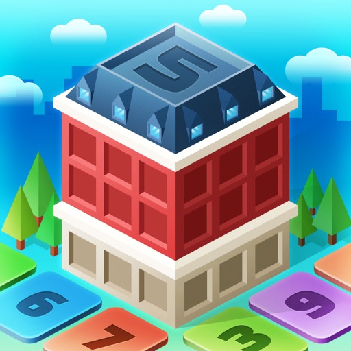 My Little Town : Number Puzzle icon