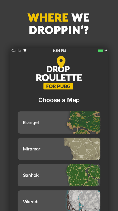 Drop Roulette for PUBG screenshot 4