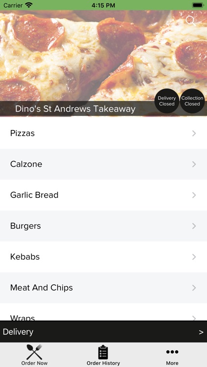 Dino's St Andrews Takeaway.