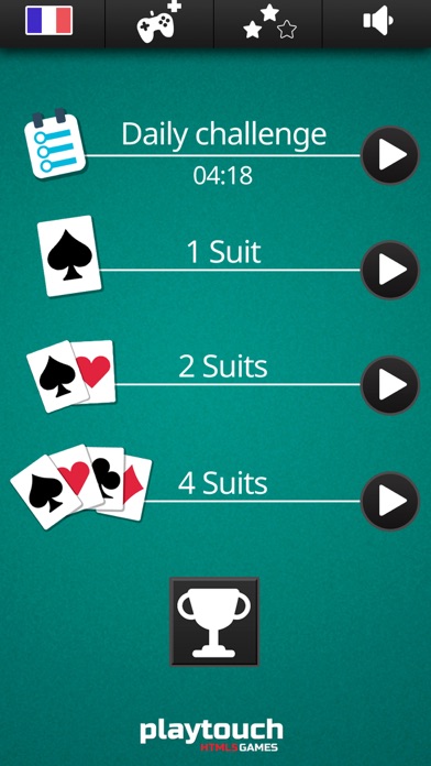 ⋆ Spider Solitaire Card Game ⋆ screenshot 4