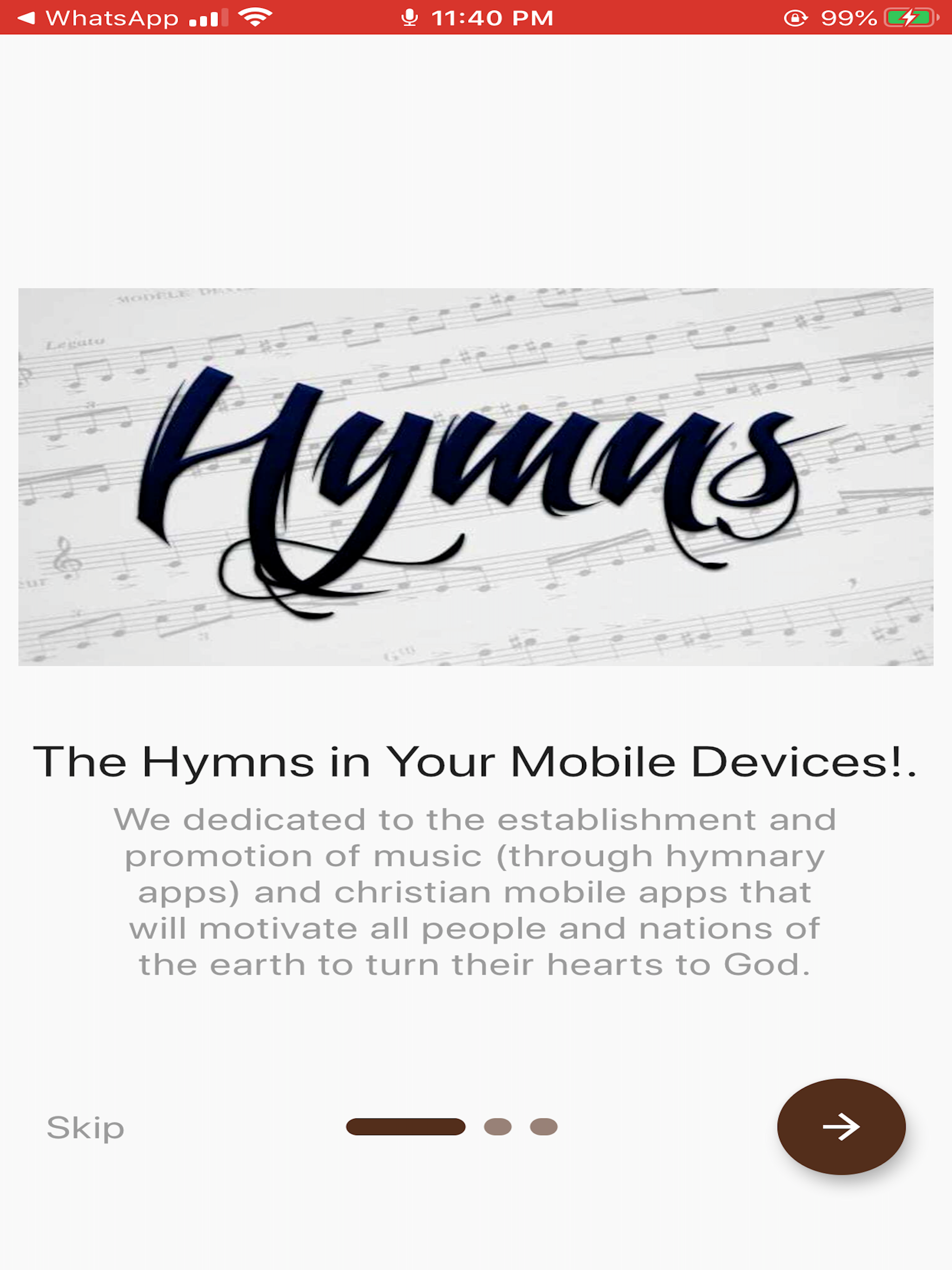 The Christian Hymn Book screenshot 8