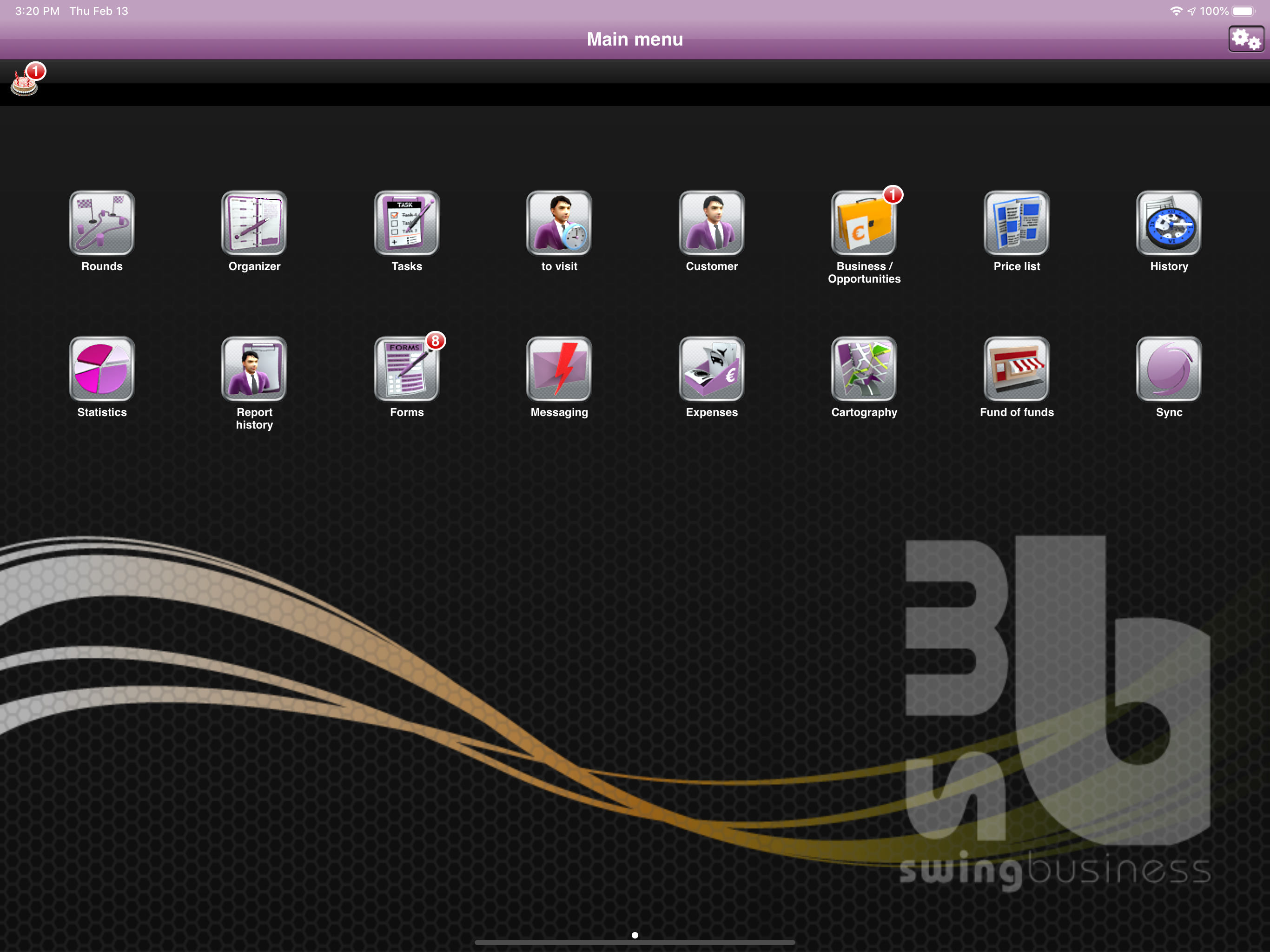 SwingBusinessV3 screenshot 3