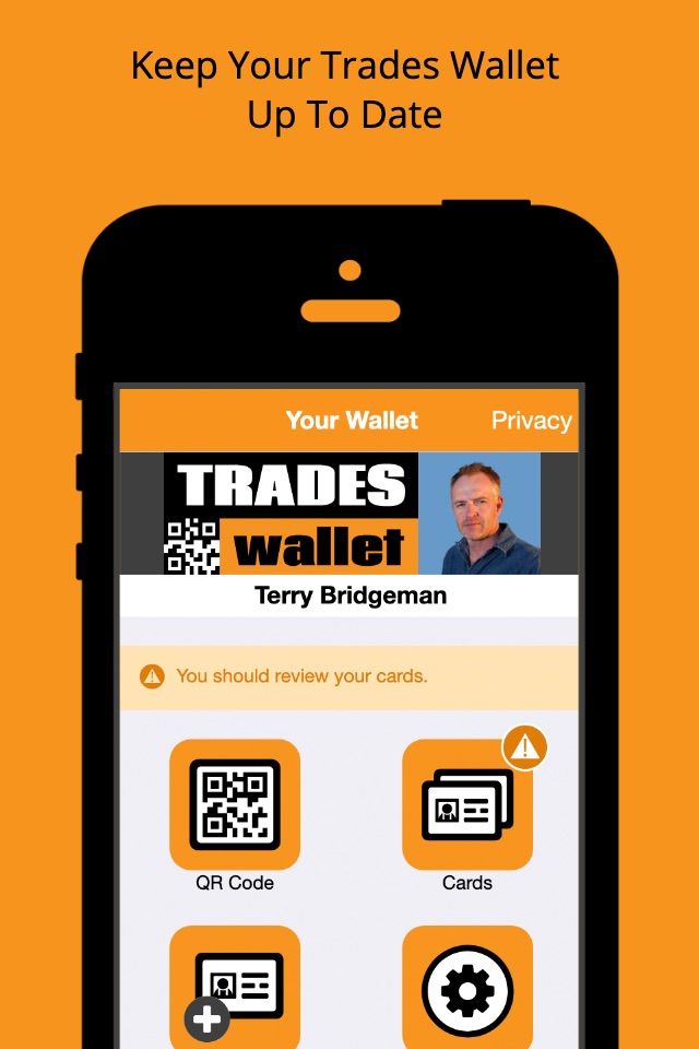 Trades Wallet Self Service screenshot 2