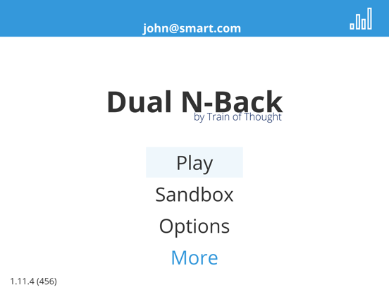 Screenshot #6 pour Dual N-Back - Train of Thought