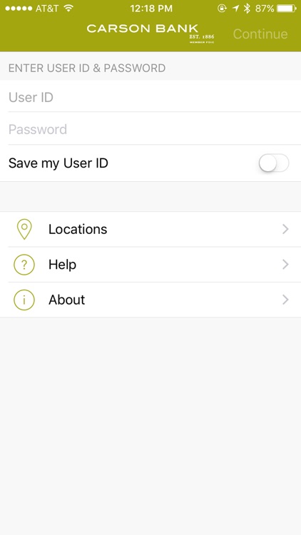 Carson Bank Mobile Banking