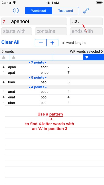Svenska Words Finder Wordfeud