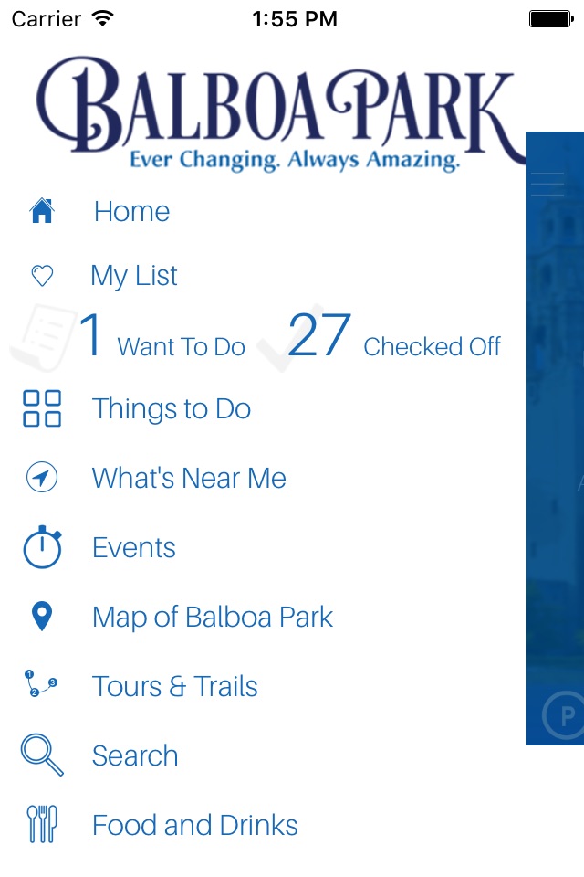 Balboa Park Official App screenshot 2