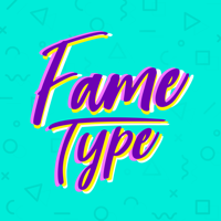 Fame Type Words on Photos