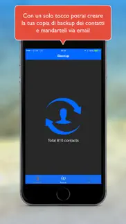 simple backup contacts pro iphone screenshot 1