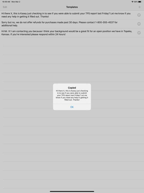 Screenshot #6 pour Clipboard-  paste text copy it