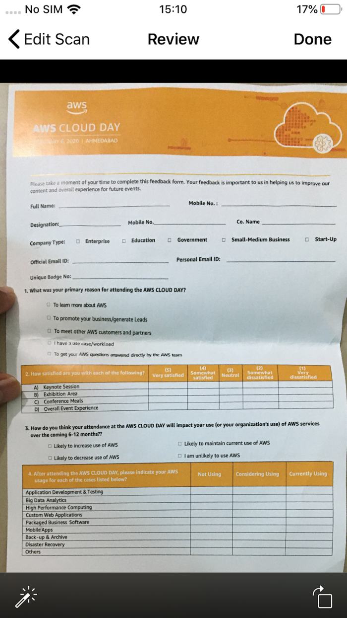 Document Scanner App