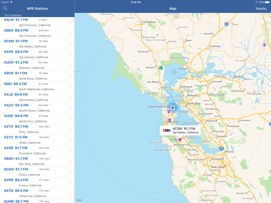 Screenshot #4 pour NPR Station Locator