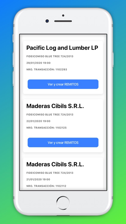 Timbertec Remitos screenshot-3