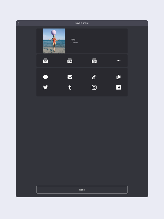 Screenshot #6 pour Giffer Pro GIF Maker