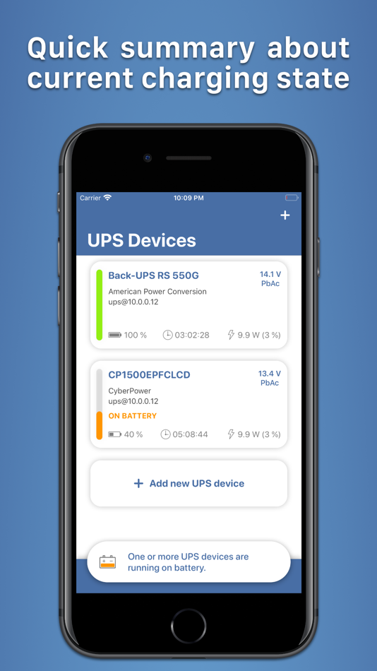 #2. UPS Power Monitor (iOS) 由: Dariusz Niklewicz