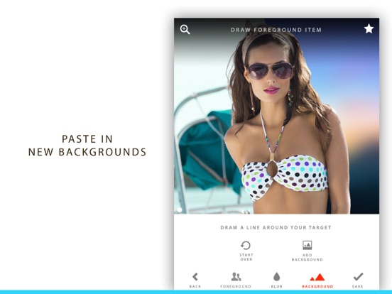 Blur: Portrait Photo Depth Pic iPad screenshot 4 - Photo & Video app