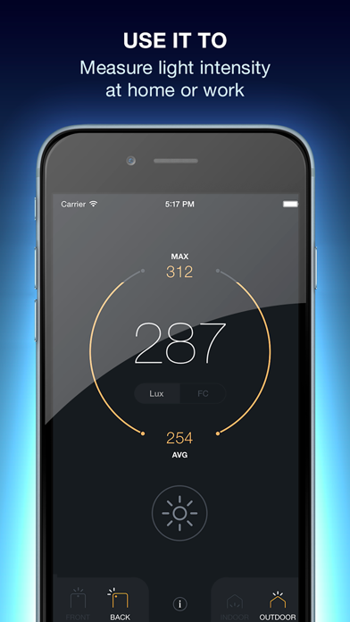 Lux Light Meter Pro Screenshot