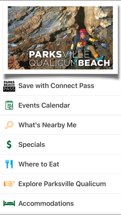 Parksville Qualicum Beach, BC Screenshot