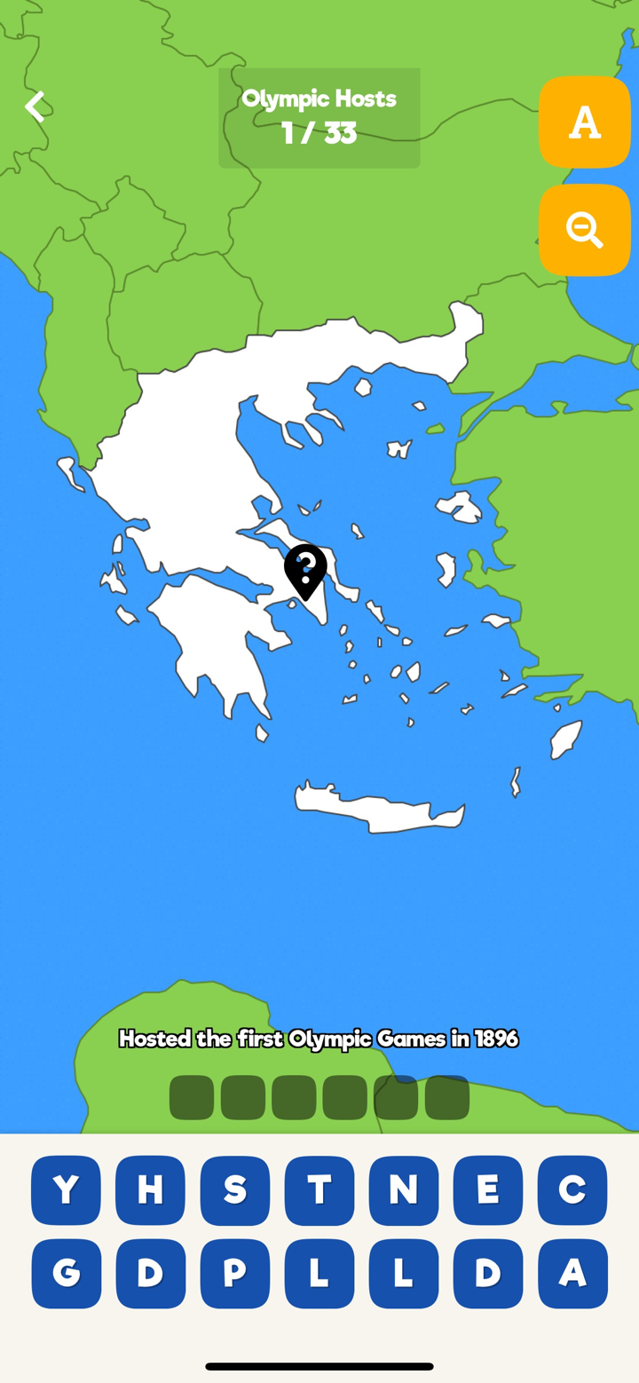 Map Quiz World Tour screenshot 3