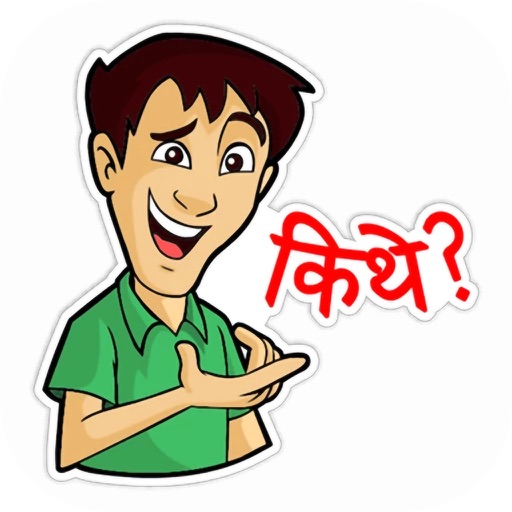 Delhi Boy Stickers Pack icon