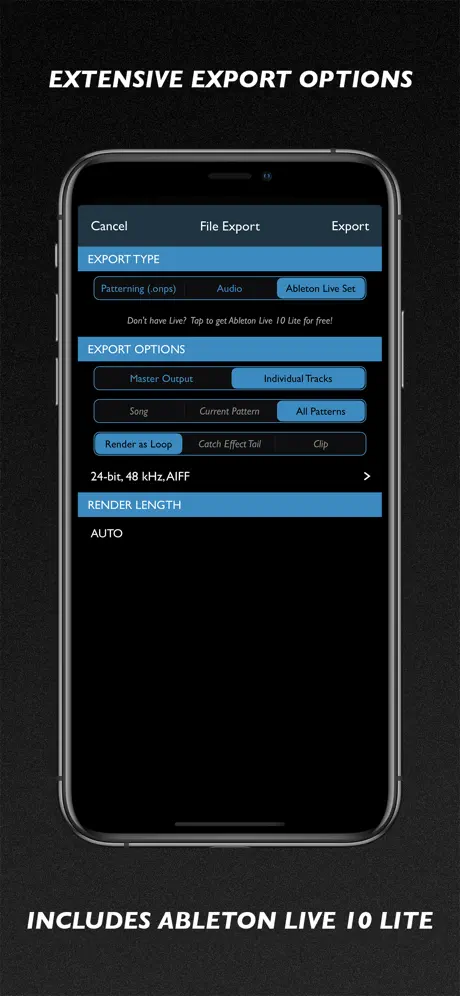 Patterning for iPhone