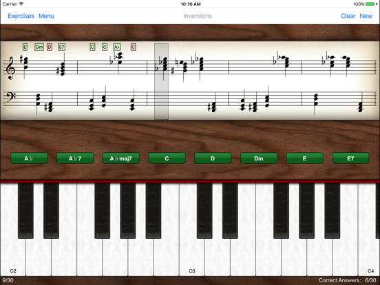 Note Trainer Pro iPad app afbeelding 3