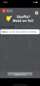 Meld feil! – Melhus kommune screenshot #2 for iPhone