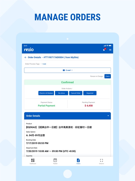 Rezio Travel Booking Adminのおすすめ画像4