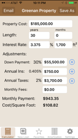Mortgage Calculator Pro screenshot
