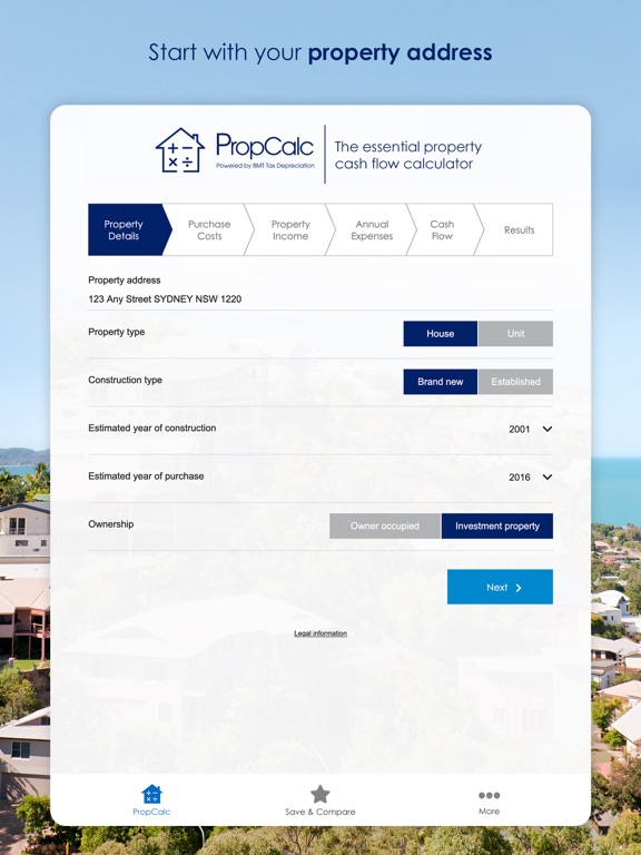 Screenshot #4 pour BMT PropCalc