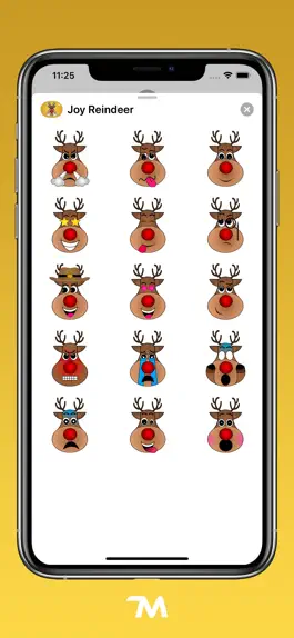 Game screenshot Joy Reindeer Stickers apk