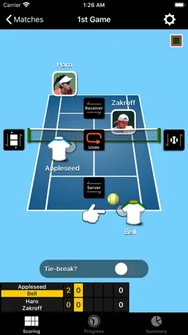 Game screenshot TennisRecord mod apk
