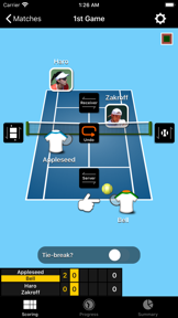 TennisRecord screenshot