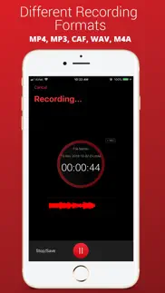 recorder plus : voice recorder iphone screenshot 4