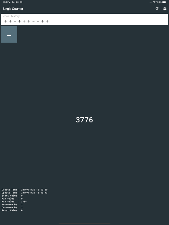 Screenshot #4 pour Convenient Single Counter