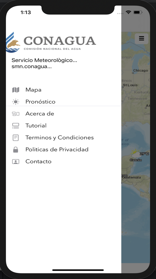 #3. CONAGUAClima (iOS) 由: CONAGUA-SMN