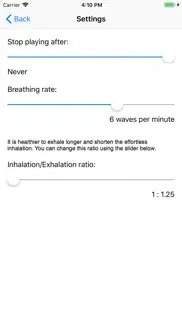 vital-eq respiroguide pro iPhone Captures Décran 2