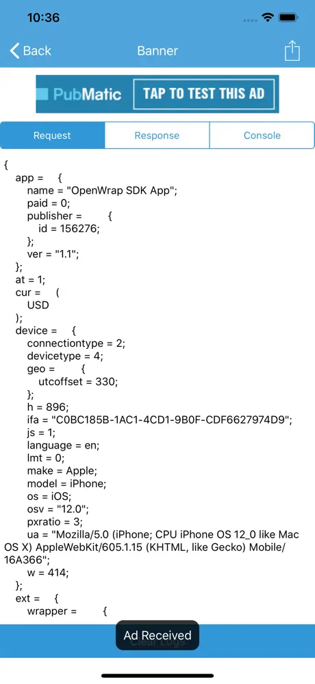 OpenWrap SDK App