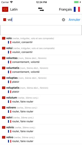 Game screenshot Dictionnaire Latin-Français mod apk