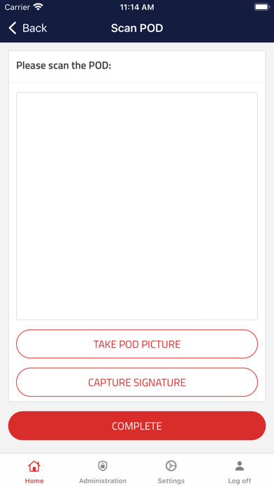 Advanced Delivery Tracker Screenshot