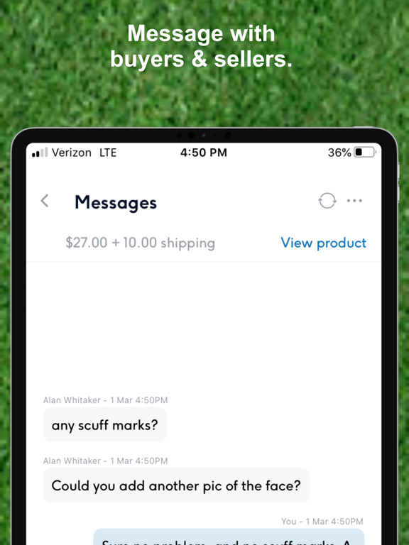 Golfing Exchange iPad screenshot 5 - Shopping app
