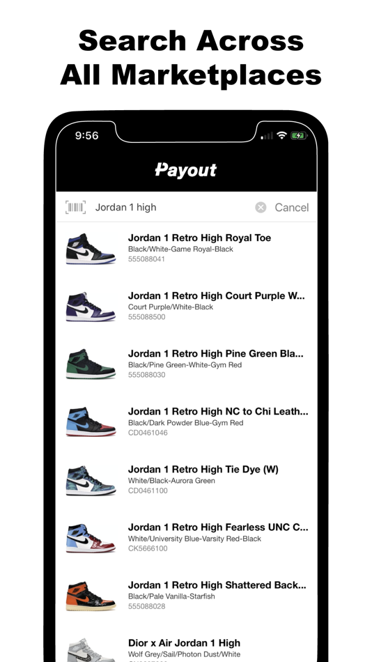 Payout - Sneaker Resell Tool - 1.4 - (iOS)
