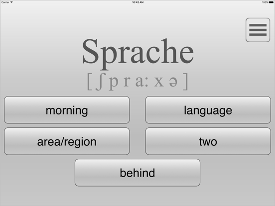 Screenshot #4 pour Learn Top 300 German Words