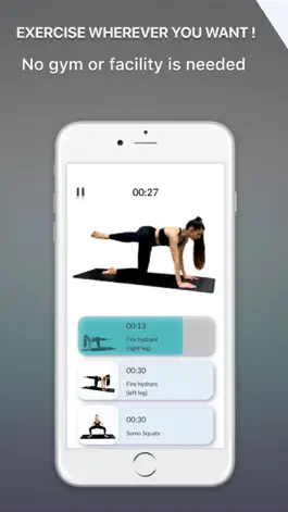 Game screenshot MG Fitness: your home workout apk