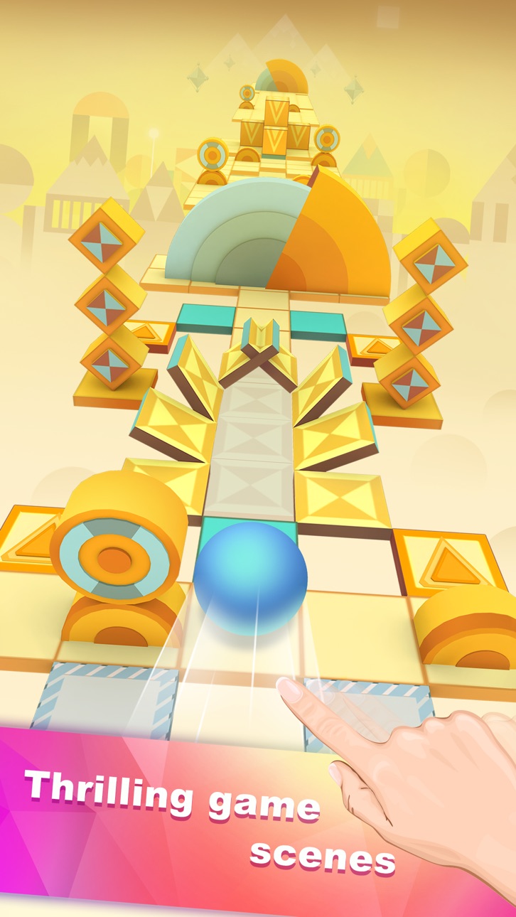 Rolling Sky - Free Hack screenshot 4 - iOS game interface