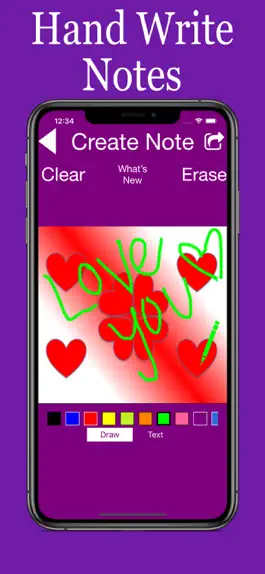 Game screenshot Hand Written Love Notes apk