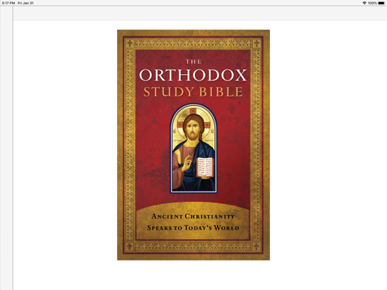 Screenshot #1 for Orthodox Study Bible