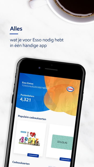 Esso: Spaarprogramma iPhone app afbeelding 1